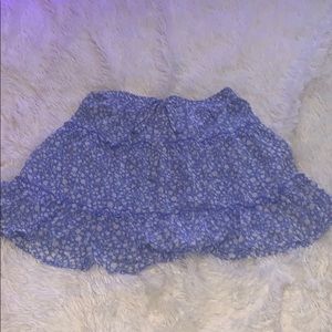 Sienna sky flowy skirt